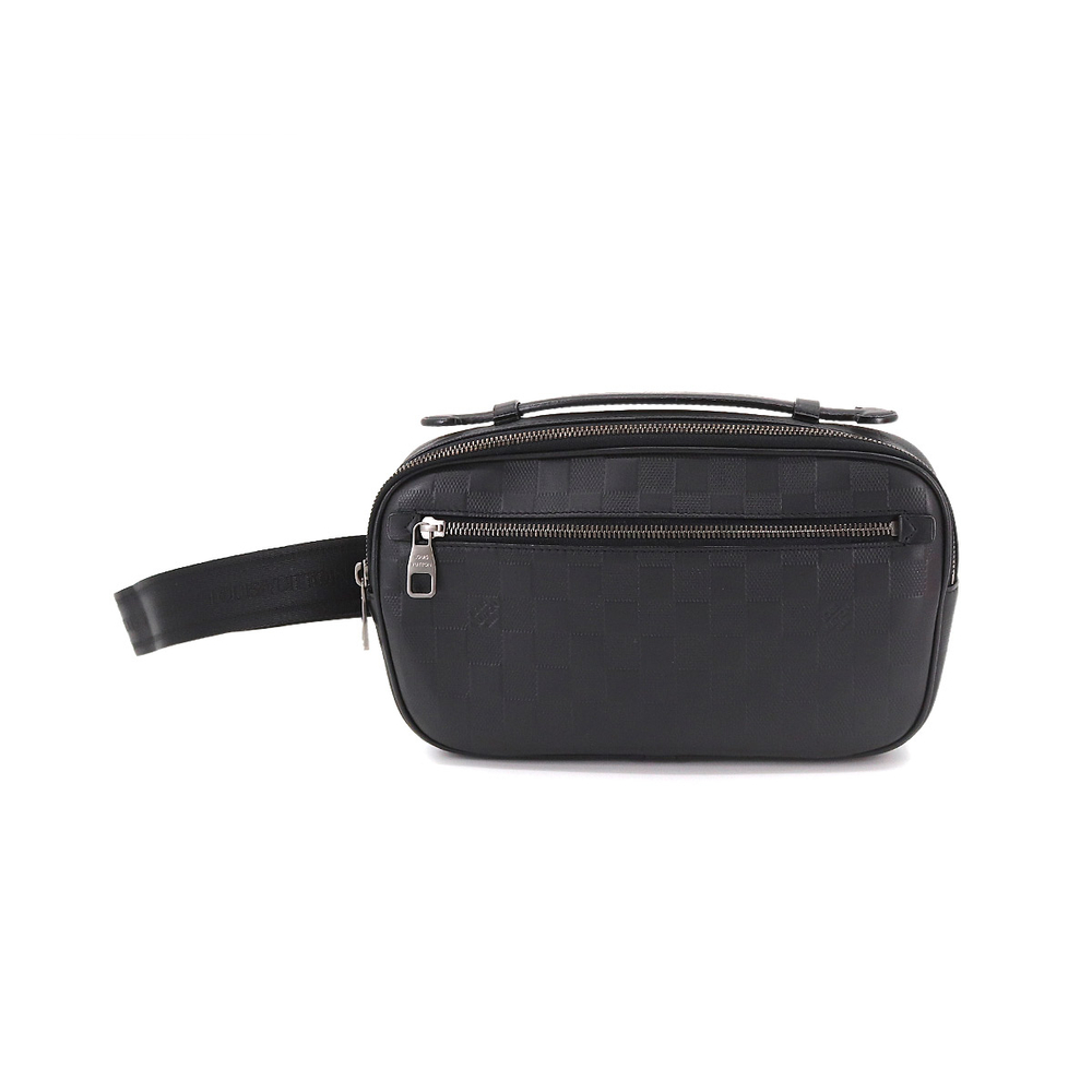 Louis Vuitton Infini Ambreil Shoulder Body Bag Leather Onyx